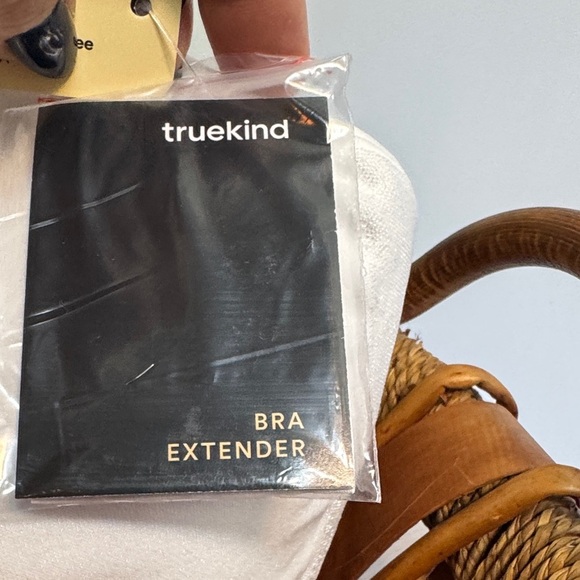 Truekind White Bra Women 4XL with Extender - Picture 4 of 8